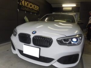 大阪・BMW１シリーズ☆DSPプロセッサー取り付け