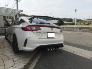 大阪・シビックタイプR☆GLADENスピーカー交換