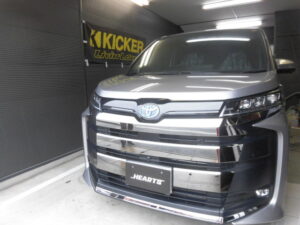 愛媛・ノア☆KICKER・スピーカー交換