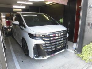 大阪・ヴェルファイアPHEV☆純正JBLスピーカー交換