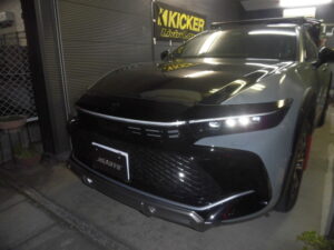 大阪・クラウンクロスオーバー☆スピーカー全部交換